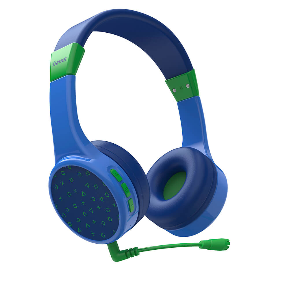 hama-hama-headphone-teens-guard On-Ear Wireless 85dB Blue